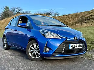 Used 2017 Toyota Yaris Icon Tech Blue - Interior and Exterior details 2