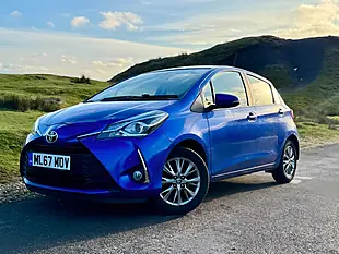 Used 2017 Toyota Yaris Icon Tech Blue - Interior and Exterior details 5