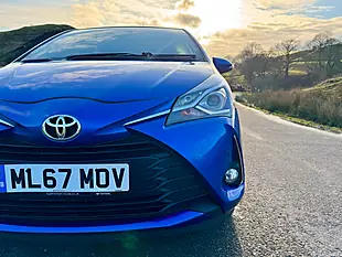 Used 2017 Toyota Yaris Icon Tech Blue - Interior and Exterior details 6