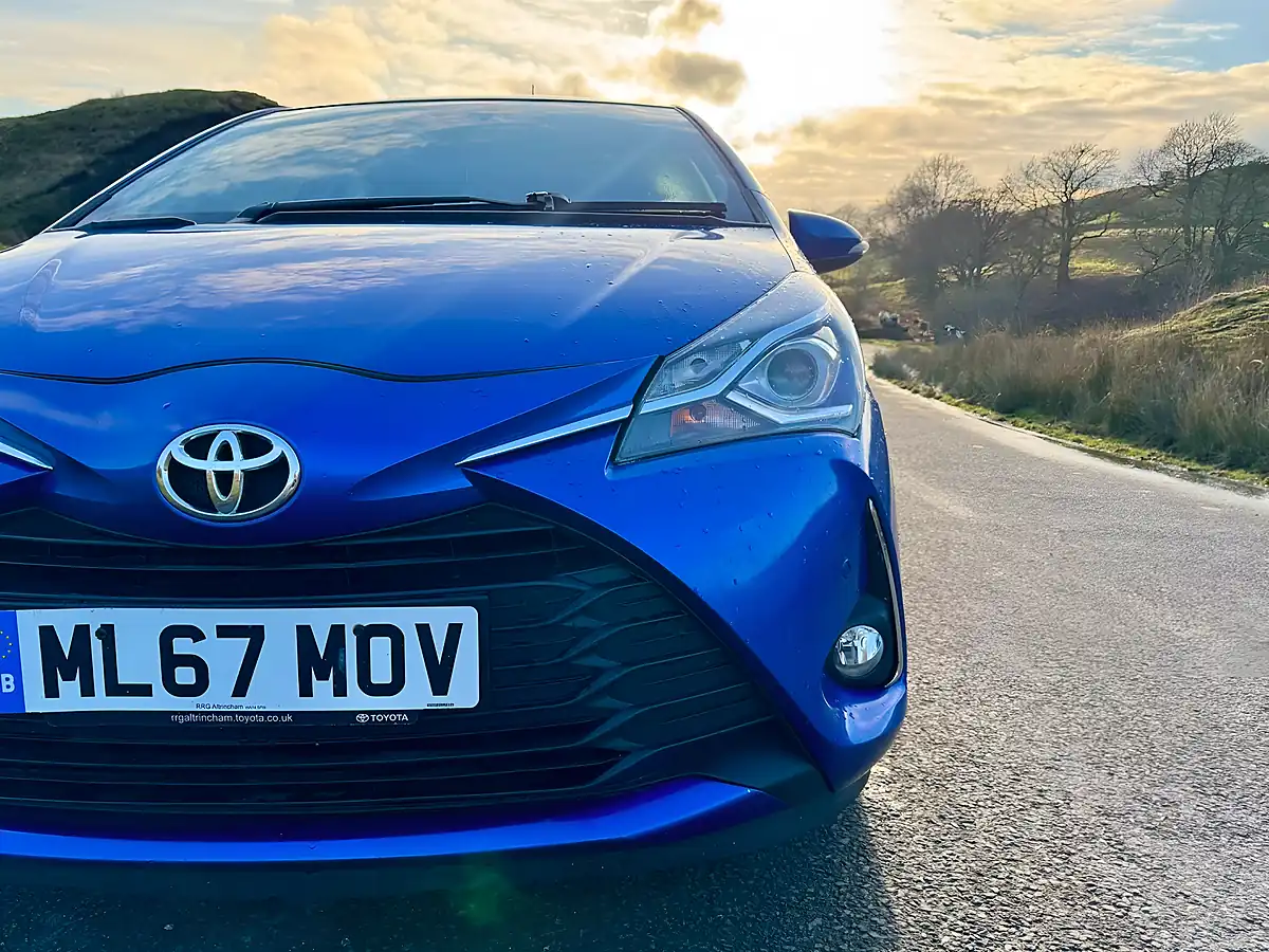 Used 2017 Toyota Yaris Icon Tech Blue - Interior and Exterior details 6