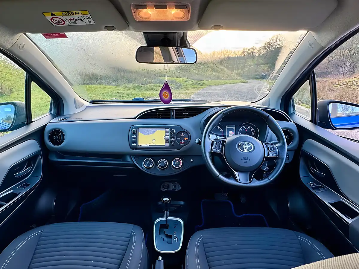 Used 2017 Toyota Yaris Icon Tech Blue - Interior and Exterior details 7