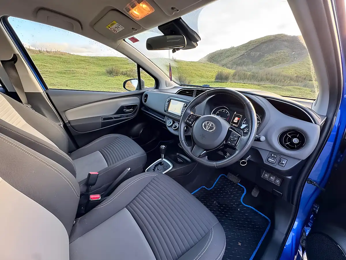 Used 2017 Toyota Yaris Icon Tech Blue - Interior and Exterior details 9