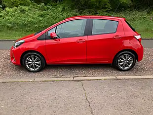 Used 2017 Toyota Yaris Icon Tech Red - Interior and Exterior details 11