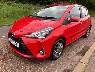 Used 2017 Toyota Yaris Icon Tech Red - Interior and Exterior details 13