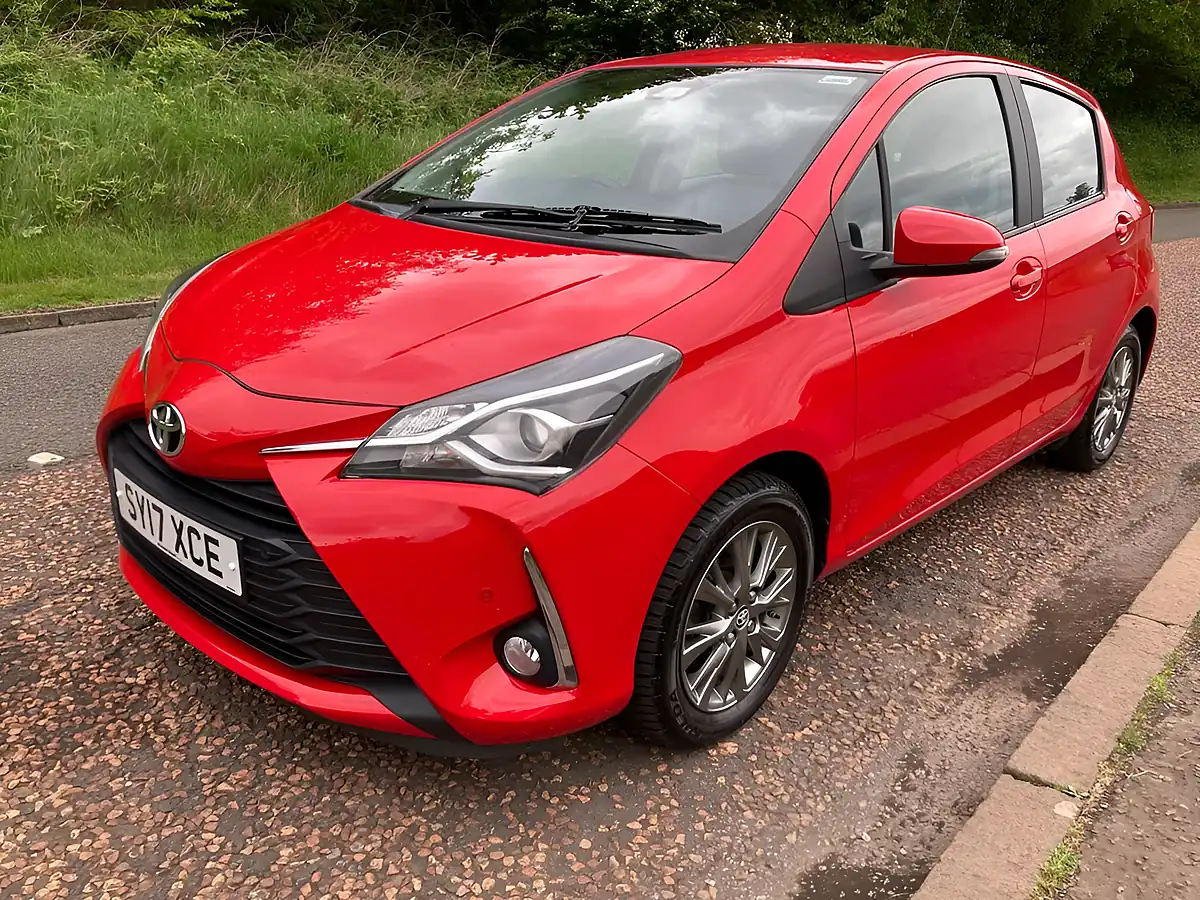 Used 2017 Toyota Yaris Icon Tech Red - Interior and Exterior details 13