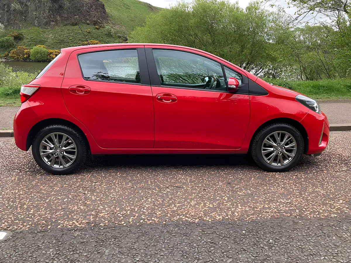 Used 2017 Toyota Yaris Icon Tech Red - Interior and Exterior details 3