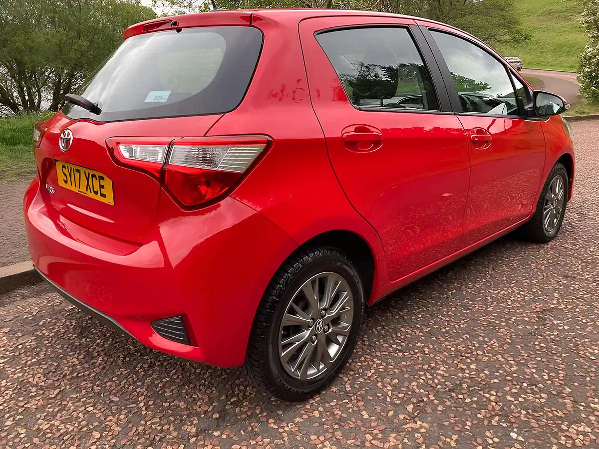Used 2017 Toyota Yaris Icon Tech Red - Interior and Exterior details 5