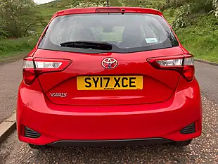 Used 2017 Toyota Yaris Icon Tech Red - Interior and Exterior details 7
