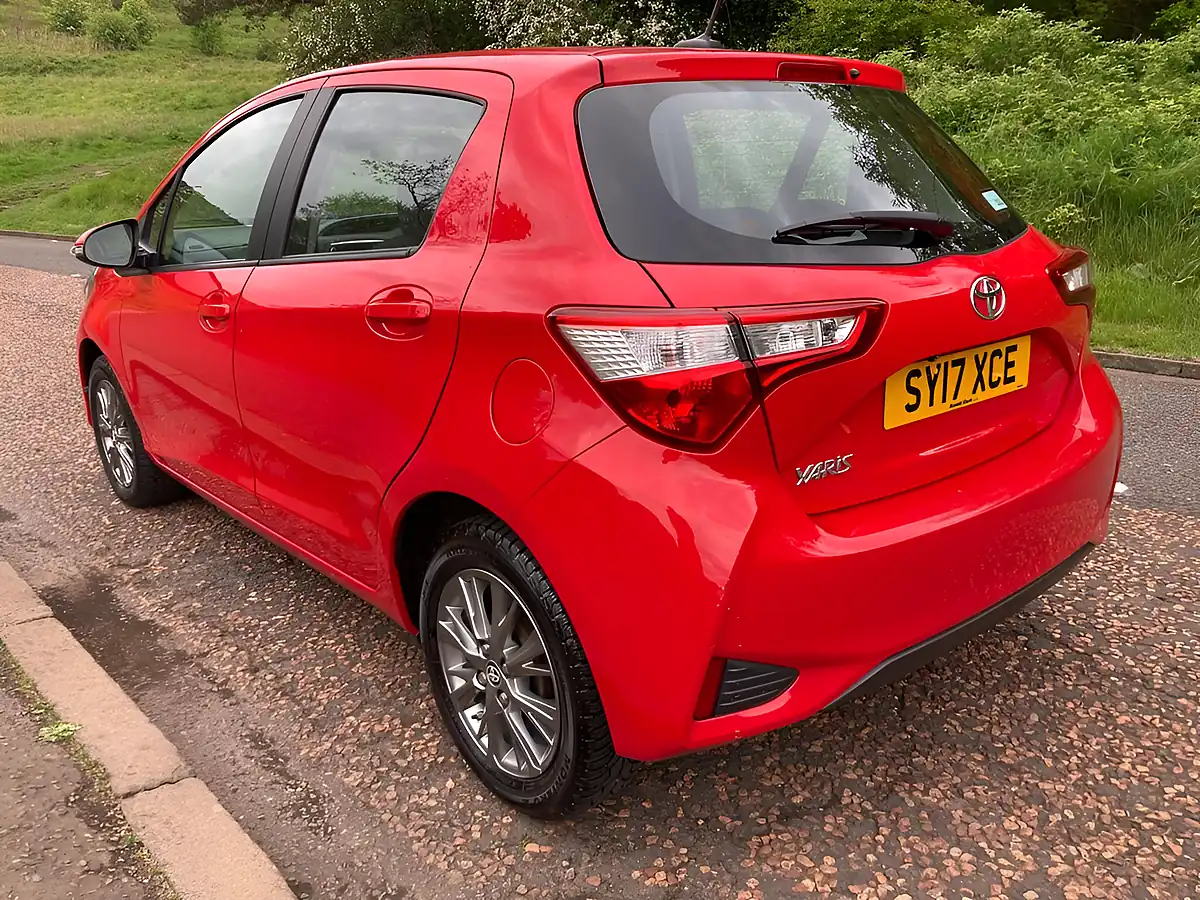 Used 2017 Toyota Yaris Icon Tech Red - Interior and Exterior details 9
