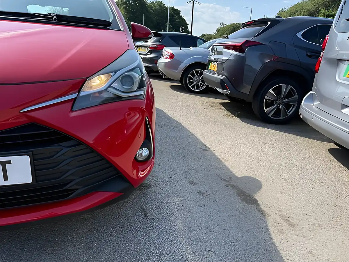 Used 2017 Toyota Yaris Icon Tech Red - Interior and Exterior details 11