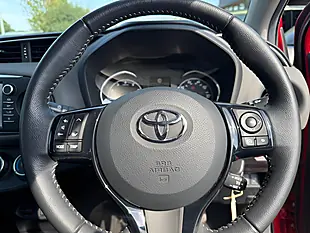 Used 2017 Toyota Yaris Icon Tech Red - Interior and Exterior details 12