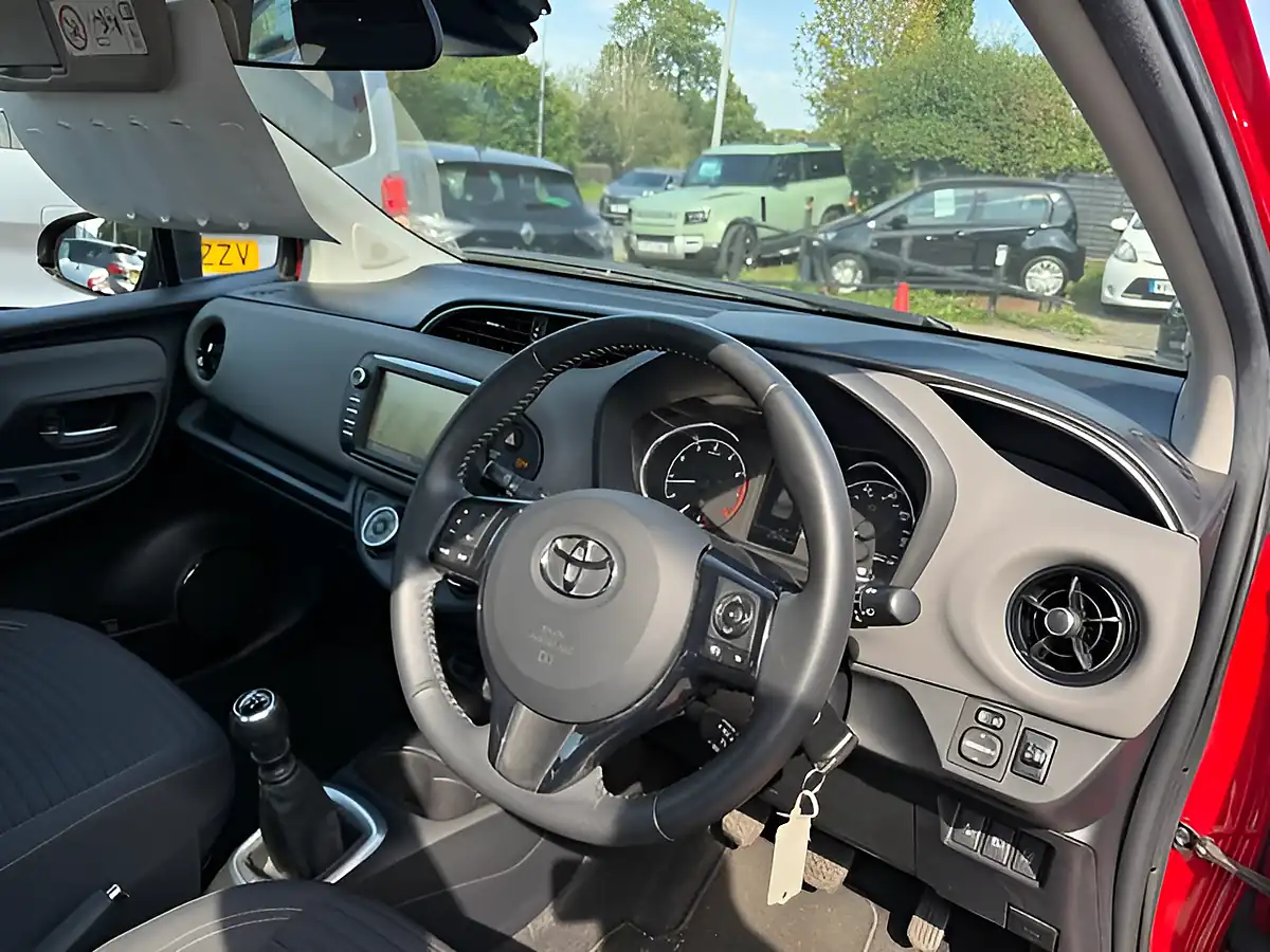 Used 2017 Toyota Yaris Icon Tech Red - Interior and Exterior details 14