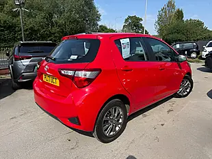 Used 2017 Toyota Yaris Icon Tech Red - Interior and Exterior details 9