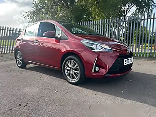 Used 2017 Toyota Yaris Icon Tech Red - Interior and Exterior details 2