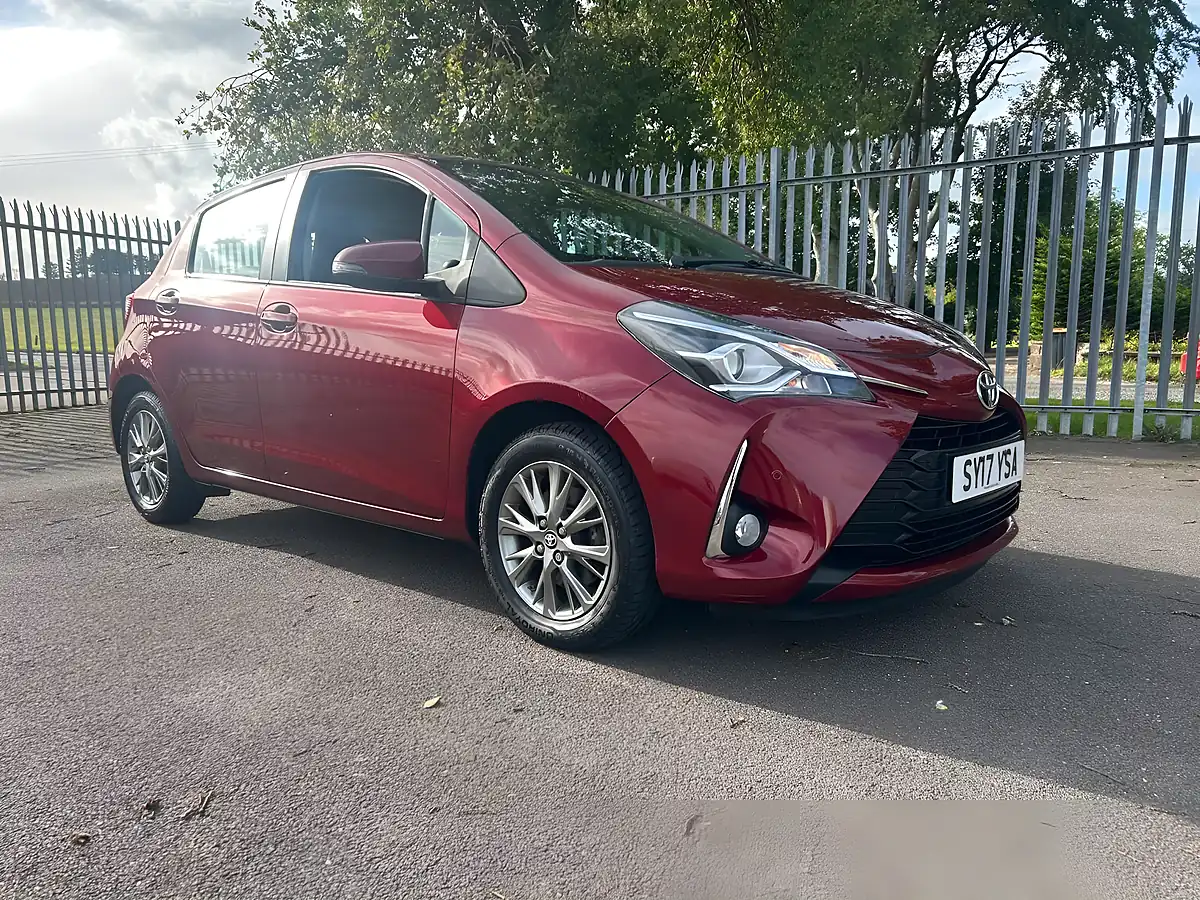 Used 2017 Toyota Yaris Icon Tech Red - Interior and Exterior details 2