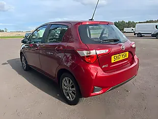 Used 2017 Toyota Yaris Icon Tech Red - Interior and Exterior details 4