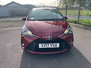 Used 2017 Toyota Yaris Icon Tech Red - Interior and Exterior details 6