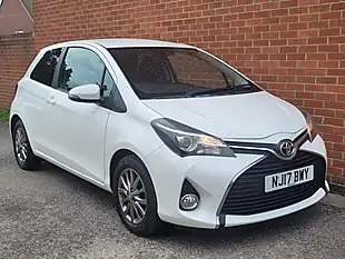 Used 2017 Toyota Yaris Icon White - Interior and Exterior details 11