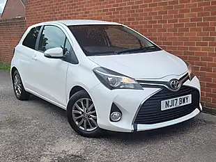 Used 2017 Toyota Yaris Icon White - Interior and Exterior details 13