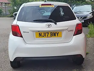 Used 2017 Toyota Yaris Icon White - Interior and Exterior details 7