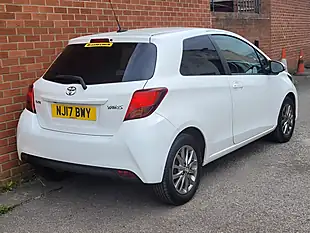 Used 2017 Toyota Yaris Icon White - Interior and Exterior details 9