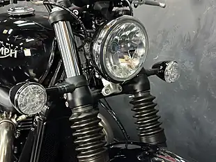 Used 2017 Triumph Bobber 1200 Black - Interior and Exterior details 12