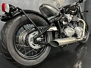Used 2017 Triumph Bobber 1200 Black - Interior and Exterior details 19