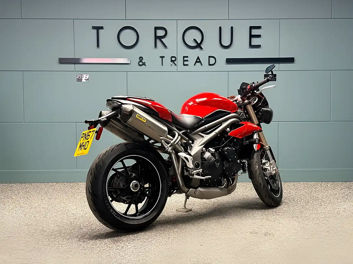 Used 2017 Triumph Speed Triple 1050 S Red - Interior and Exterior details 3