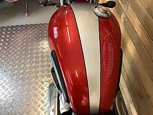 Used 2017 Triumph Street Scrambler Red - Interior and Exterior details 12
