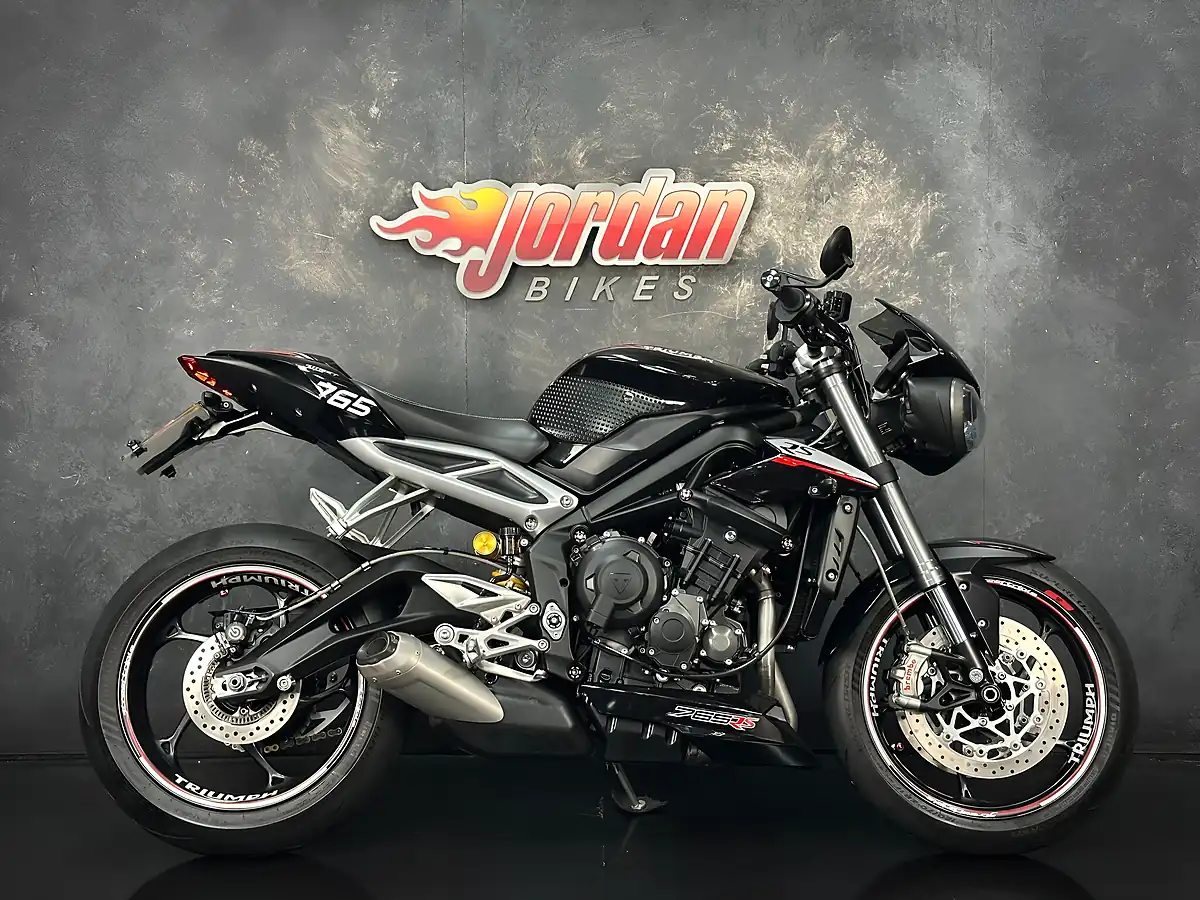 Used 2017 Triumph Street Triple 765 RS Black - Front View
