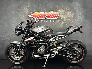 Used 2017 Triumph Street Triple RS Silver - Interior and Exterior details 2
