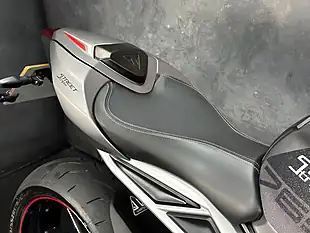 Used 2017 Triumph Street Triple RS Silver - Interior and Exterior details 20