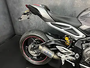 Used 2017 Triumph Street Triple RS Silver - Interior and Exterior details 7