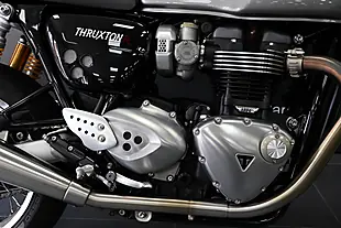 Used 2017 Triumph Thruxton R Silver - Interior and Exterior details 6