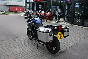 Used 2017 Triumph Tiger 800 Xrx Blue - Interior and Exterior details 10