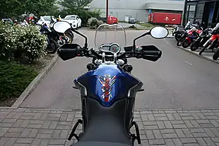 Used 2017 Triumph Tiger 800 Xrx Blue - Interior and Exterior details 12