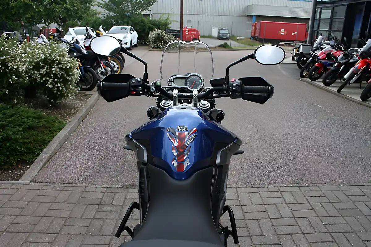 Used 2017 Triumph Tiger 800 Xrx Blue - Interior and Exterior details 12