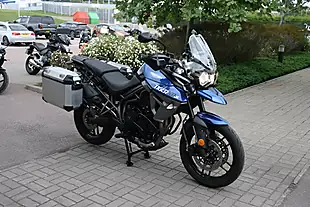Used 2017 Triumph Tiger 800 Xrx Blue - Interior and Exterior details 3