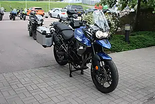 Used 2017 Triumph Tiger 800 Xrx Blue - Interior and Exterior details 4