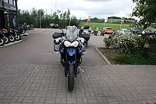 Used 2017 Triumph Tiger 800 Xrx Blue - Interior and Exterior details 6