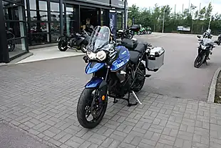 Used 2017 Triumph Tiger 800 Xrx Blue - Interior and Exterior details 7