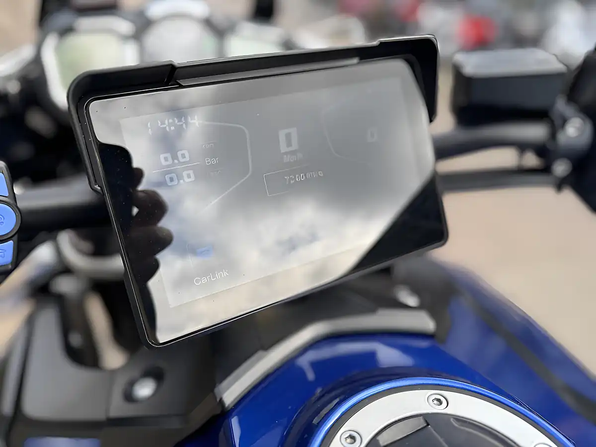 Used 2017 Triumph Tiger Explorer Xrt Blue - Interior and Exterior details 11