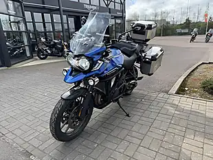 Used 2017 Triumph Tiger Explorer Xrt Blue - Interior and Exterior details 5