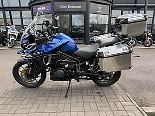 Used 2017 Triumph Tiger Explorer Xrt Blue - Interior and Exterior details 6