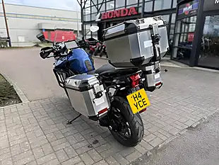 Used 2017 Triumph Tiger Explorer Xrt Blue - Interior and Exterior details 7