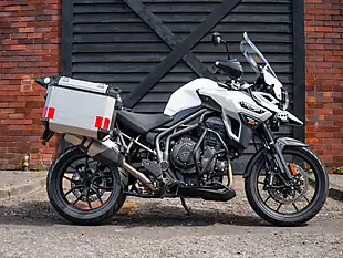Used 2017 Triumph Tiger Explorer Xrx White - Interior and Exterior details 13