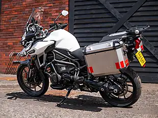 Used 2017 Triumph Tiger Explorer Xrx White - Interior and Exterior details 14