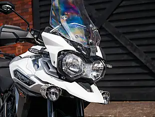 Used 2017 Triumph Tiger Explorer Xrx White - Interior and Exterior details 5