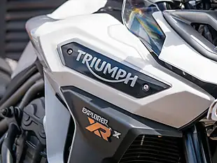 Used 2017 Triumph Tiger Explorer Xrx White - Interior and Exterior details 7