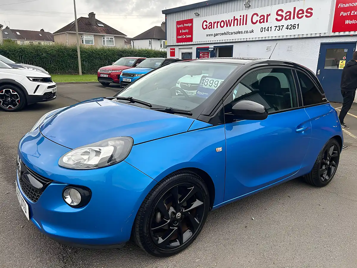 Used 2017 Vauxhall Adam Energised Blue - Front View